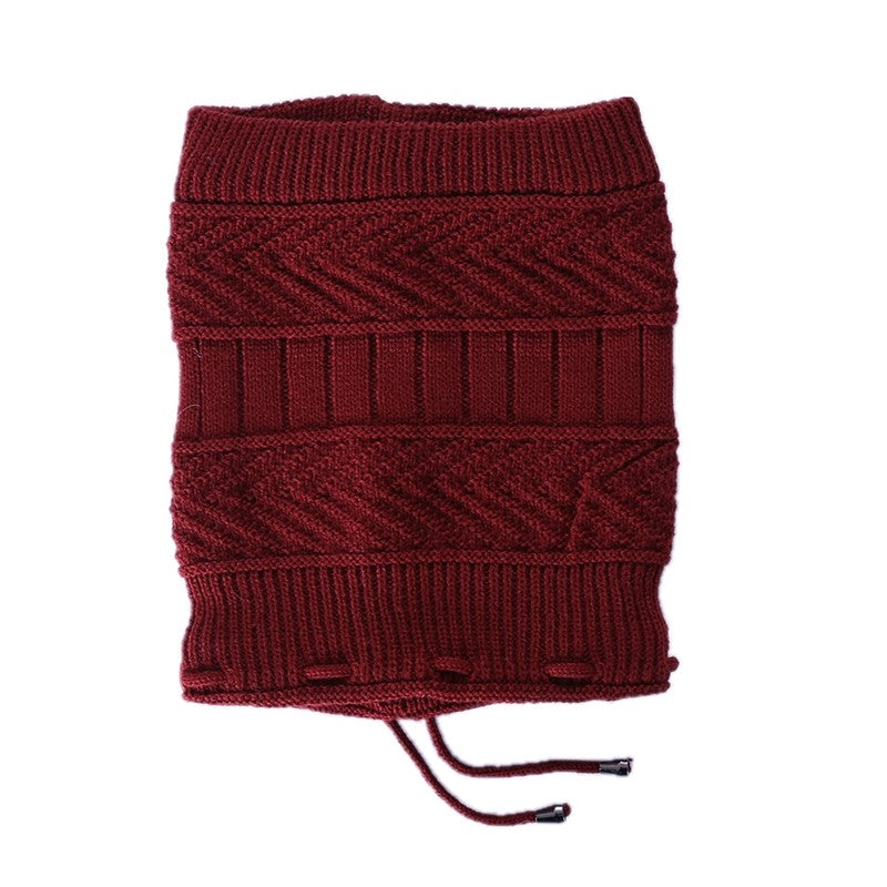 Dual Purpose Knitted Neck Warmer Beanie
