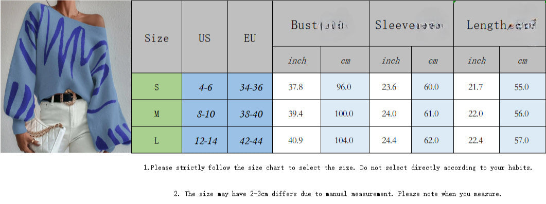 Designed Casual Knitted Pullover Sweaters