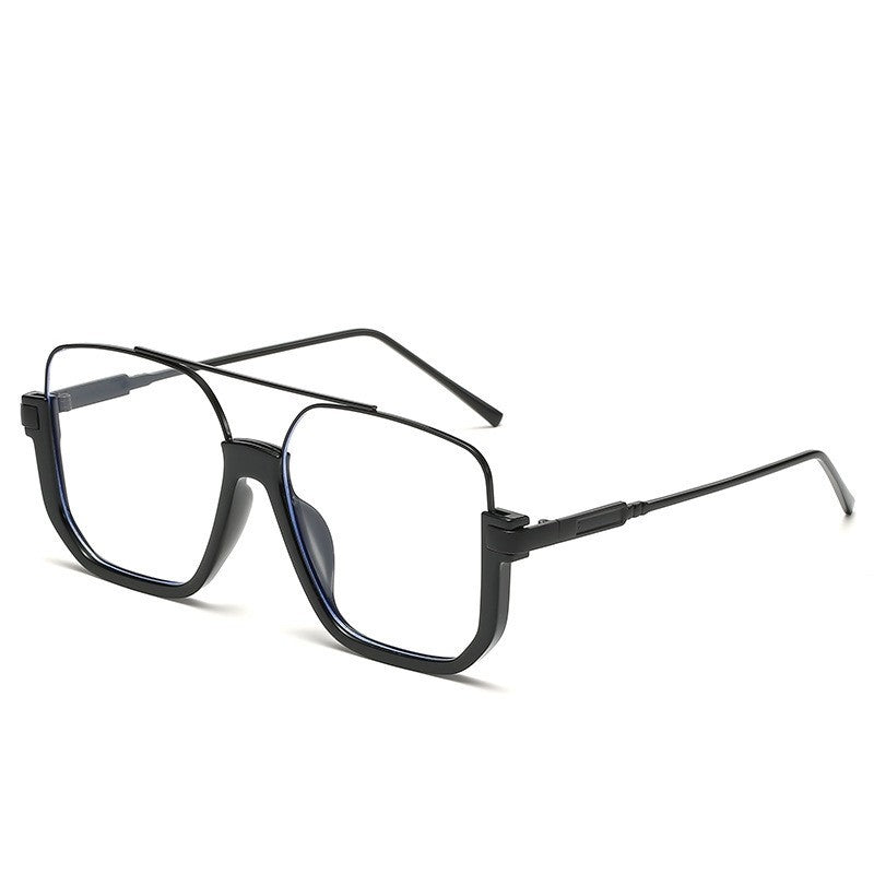 Square Frameless Bow Temple Sunglasses