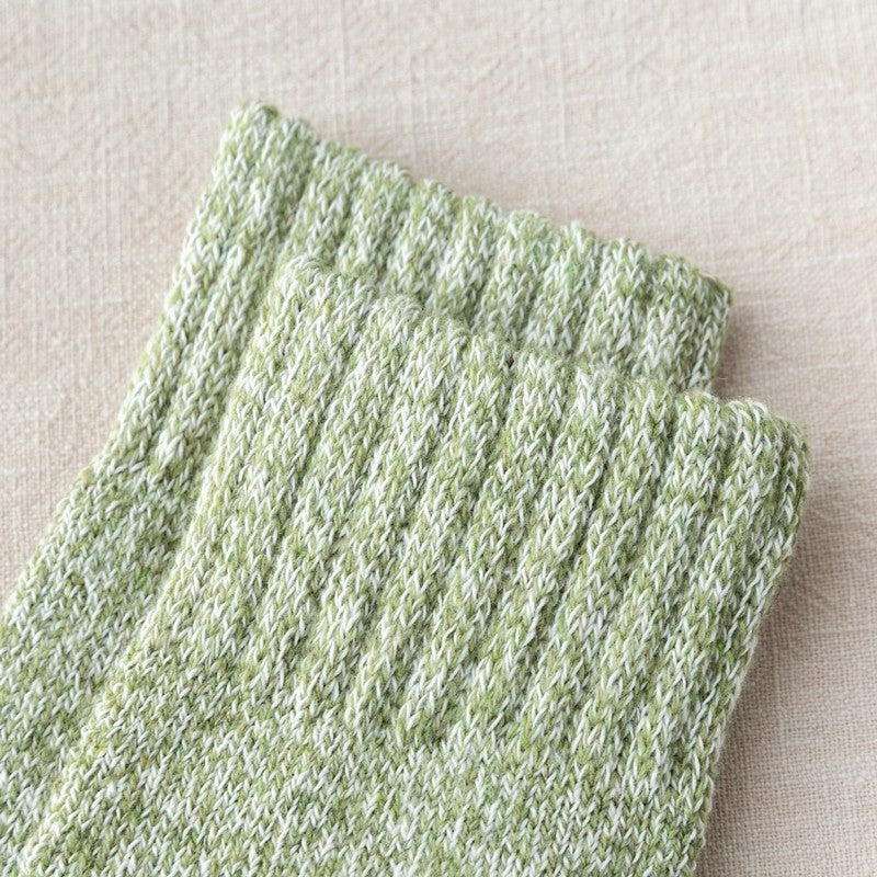 Thick Breathable Wear-Resisiting Mid-Calf Length Sock(A Set Of Six Pairs)