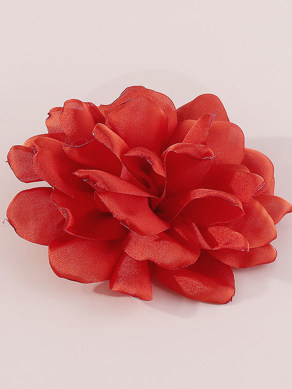 Three-Dimensional Flower Brooch Accessories