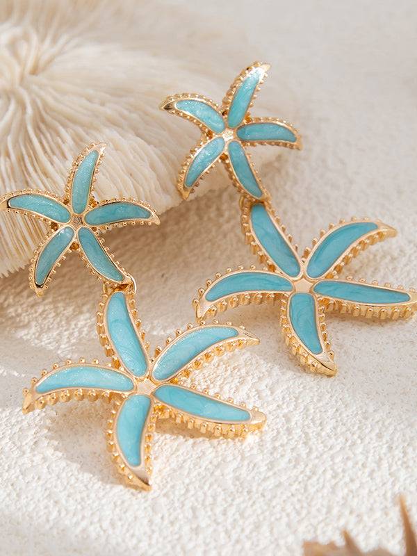 Geometric Drop Earrings