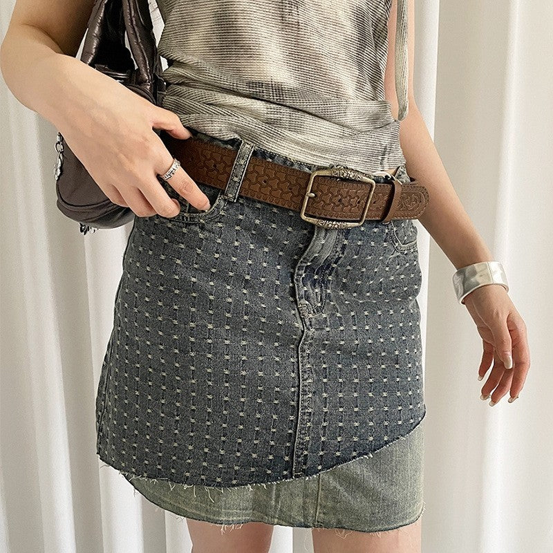 Fashionable PU Wide Belt