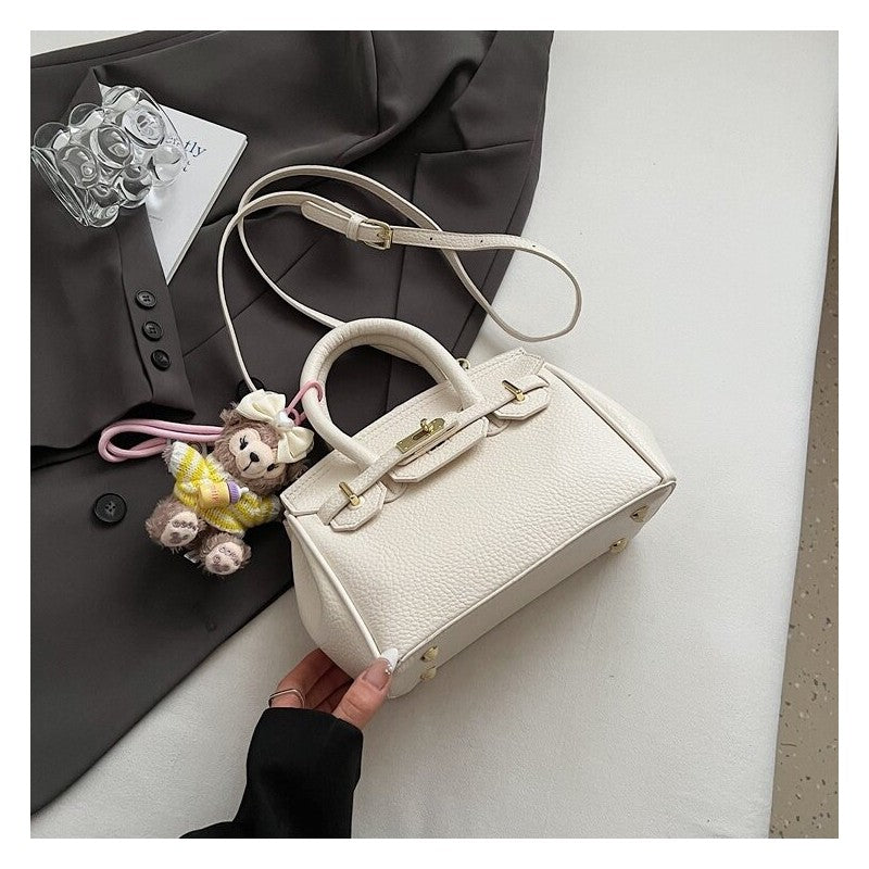 Fashion PU Crossbody Bag With Pendant
