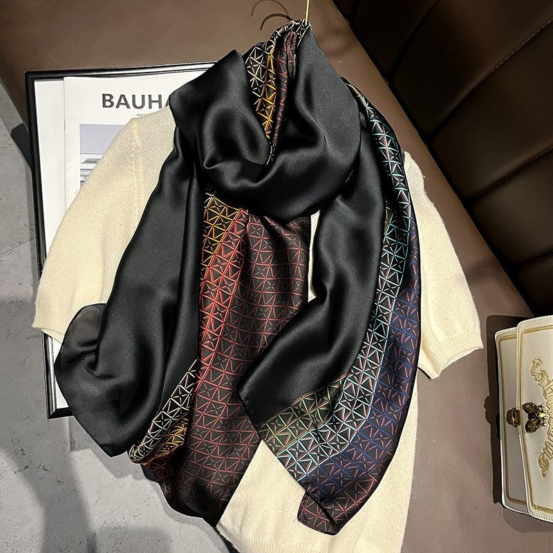 Fashion Square  Print  Scarf