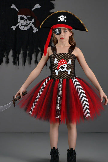 Pirate Princess Dress Kid Halloween Costume