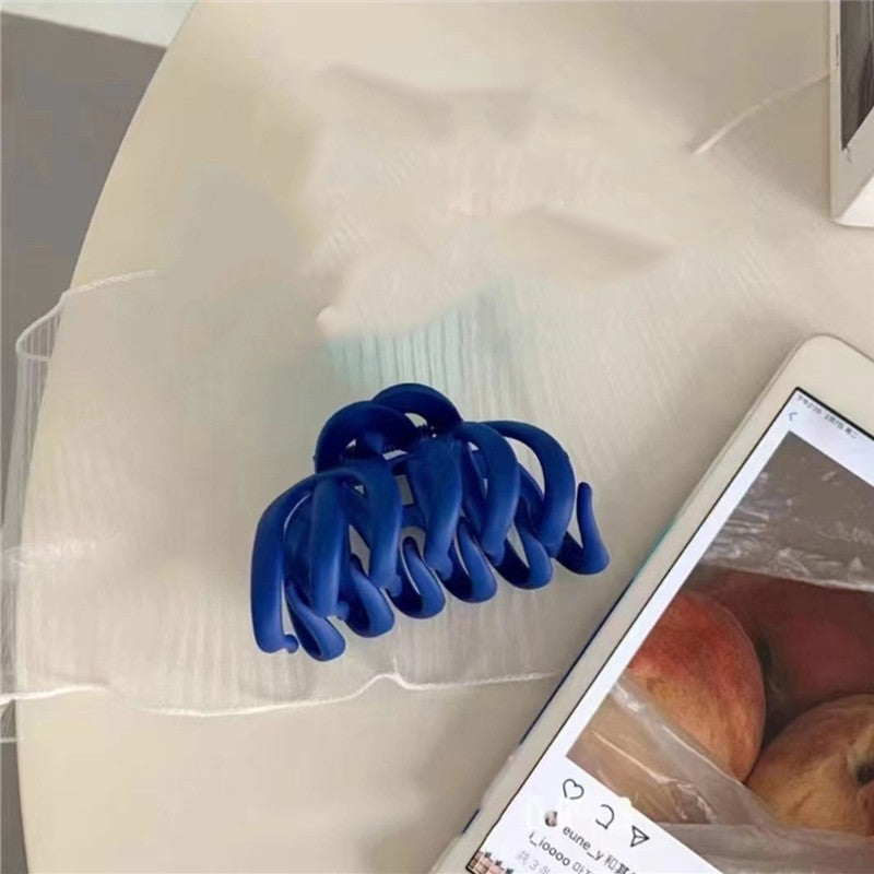 Simple Solid Color Claw Clip