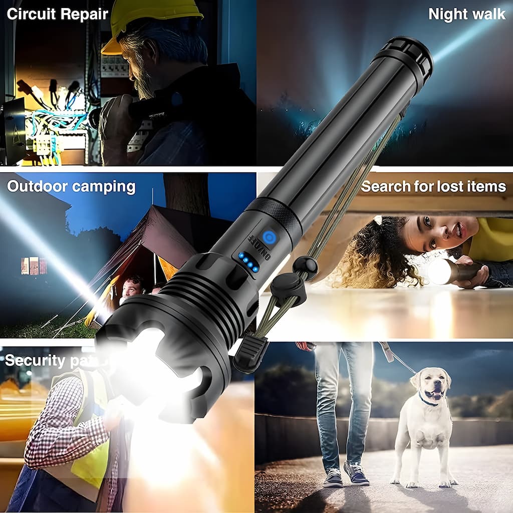 Lumens Tactical Laser Flashlight