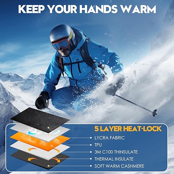 The ThermoTouch Gloves - Warm Hands, Working Screen + 50% OFF