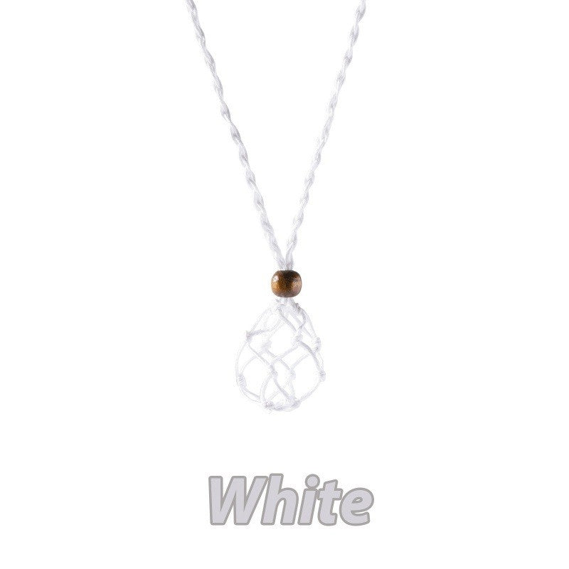 Mesh Woven Necklace Pendant