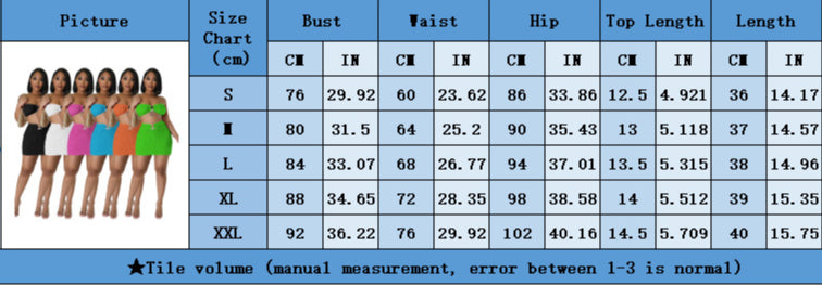 Sexy Strapless Tops and Sheath Skirts Suits