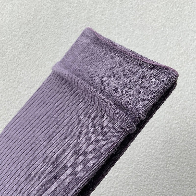 Stacked Pile Socks- Minimalist Thin Style