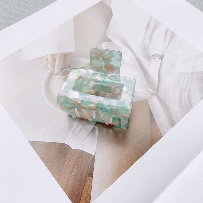 Small Retro Acetate Hair Claw Clip