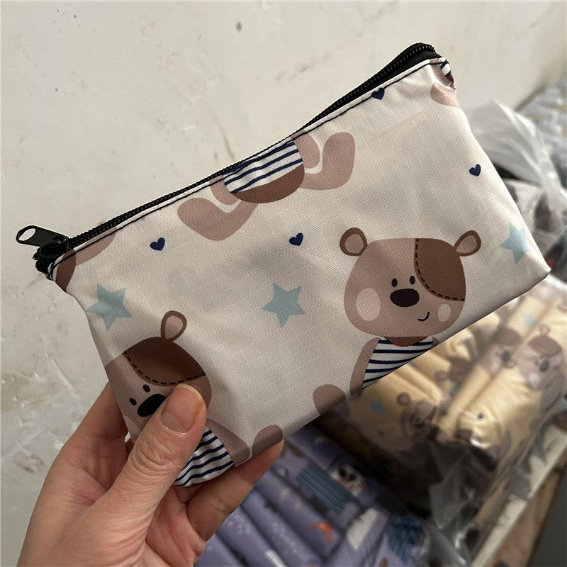 Foldable Printed Shopping Tote Bag