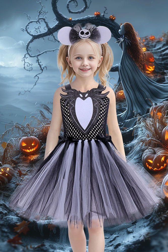 Gothic Jack Dress Kid Halloween Costume