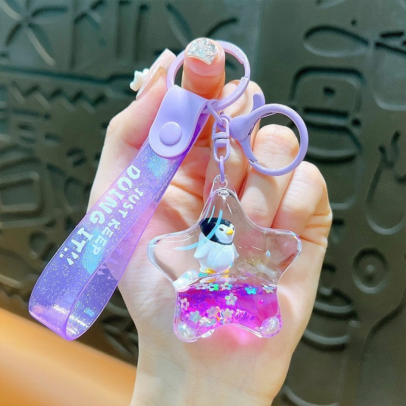 Cute Cartoon Character Keychain Pendant