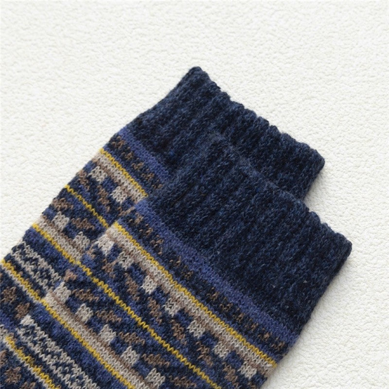 Breathable Soft Anti-Stress Striped Sock(A Set Of Five Pairs)