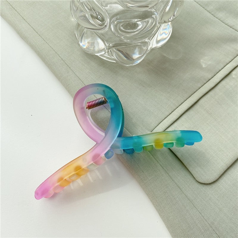 Gradient Color Various Shapes Claw Clip