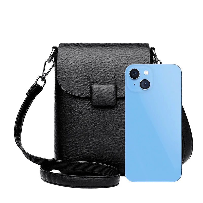 Small Crossbody Phone Bag Flap Purse for Women