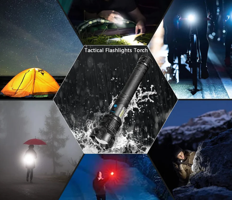 Lumens Tactical Laser Flashlight
