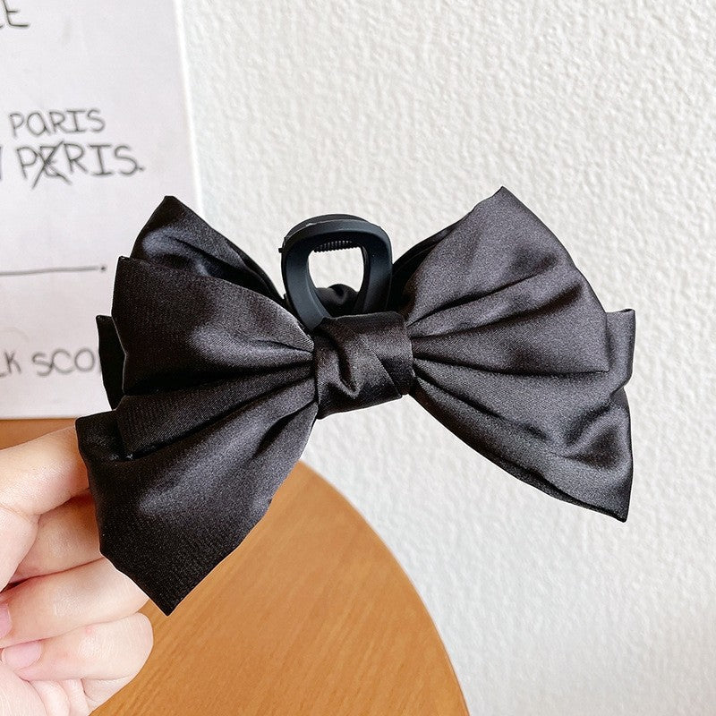 Double Sided Bowknot Hair Claw Clip