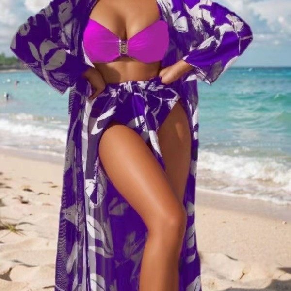 Women's Bikini Set High Waist Swimwear Two Piece