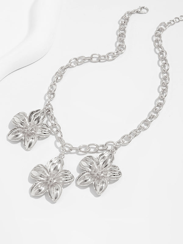 Flower Shape Necklaces Accessories