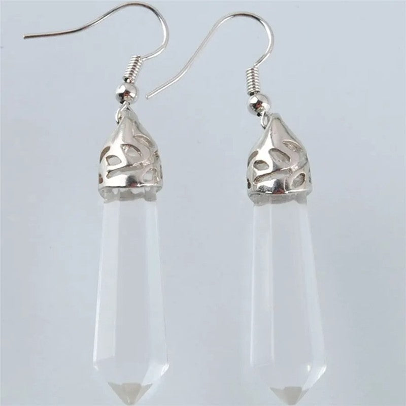 Hexagonal Stud Earrings Fashion