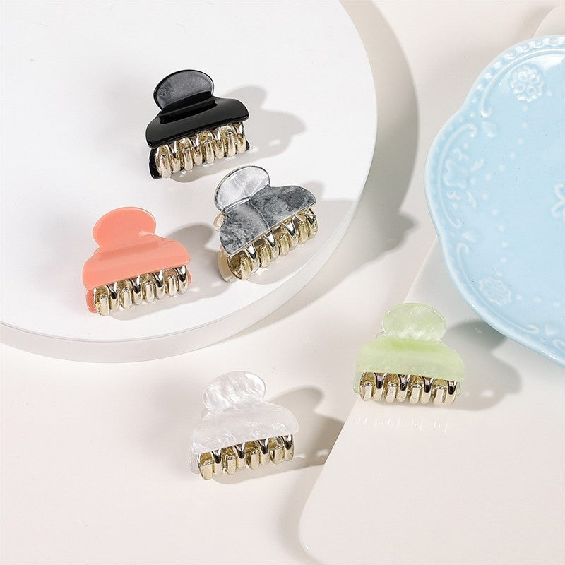 Simple Vintage Acrylic Hair Claw Clip