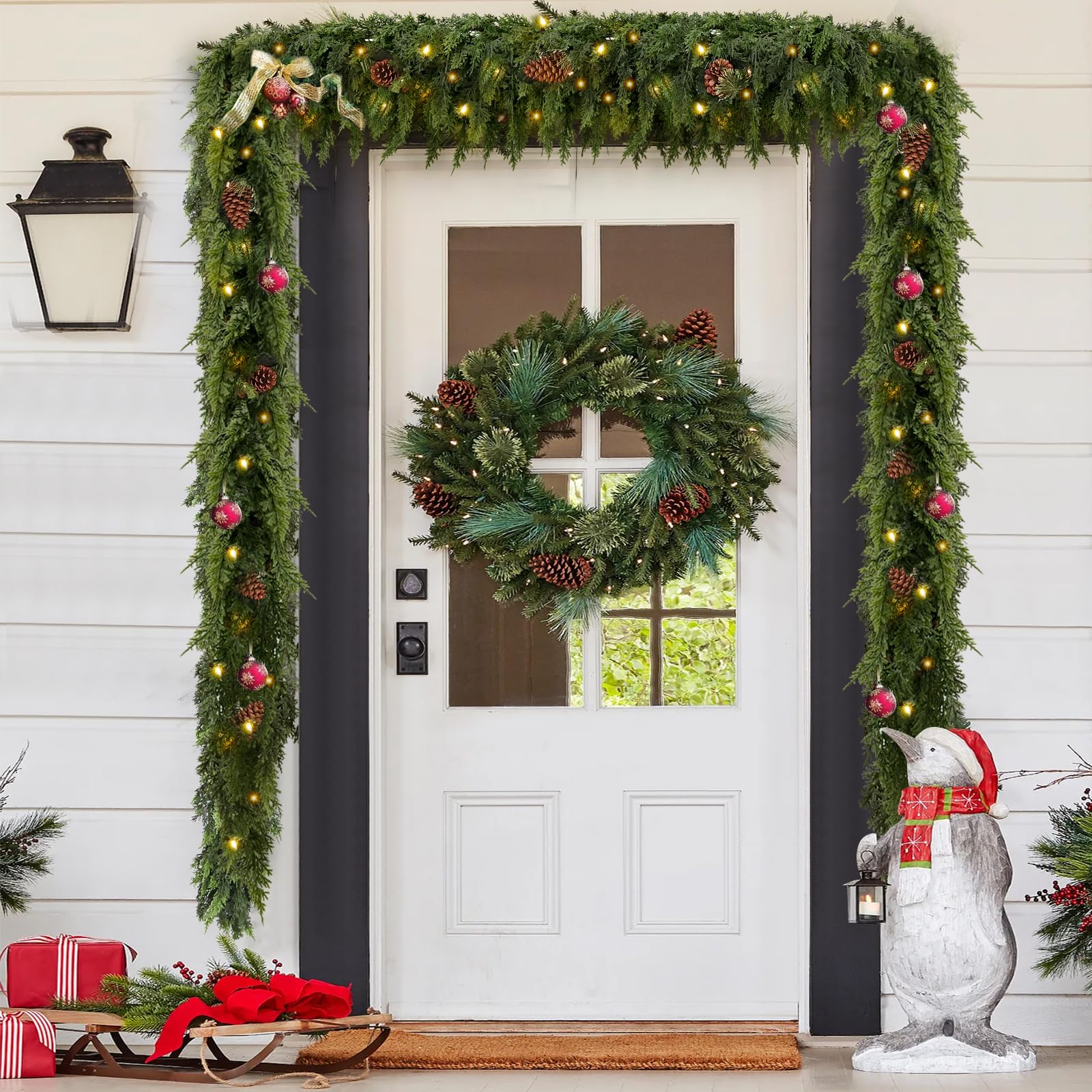The EverLush Cedar Garland - Cozy Glow, Zero Hassle + CHRISTMAS HOT SALE 50% OFF