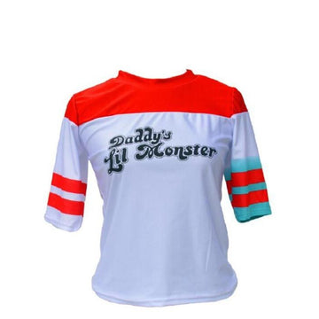 Suicide Squad Joker & Harley Quinn Cosplay T-Shirt for Halloween