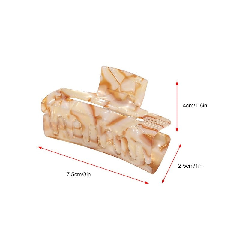 Trendy Large Acetate Hair Claw Clip