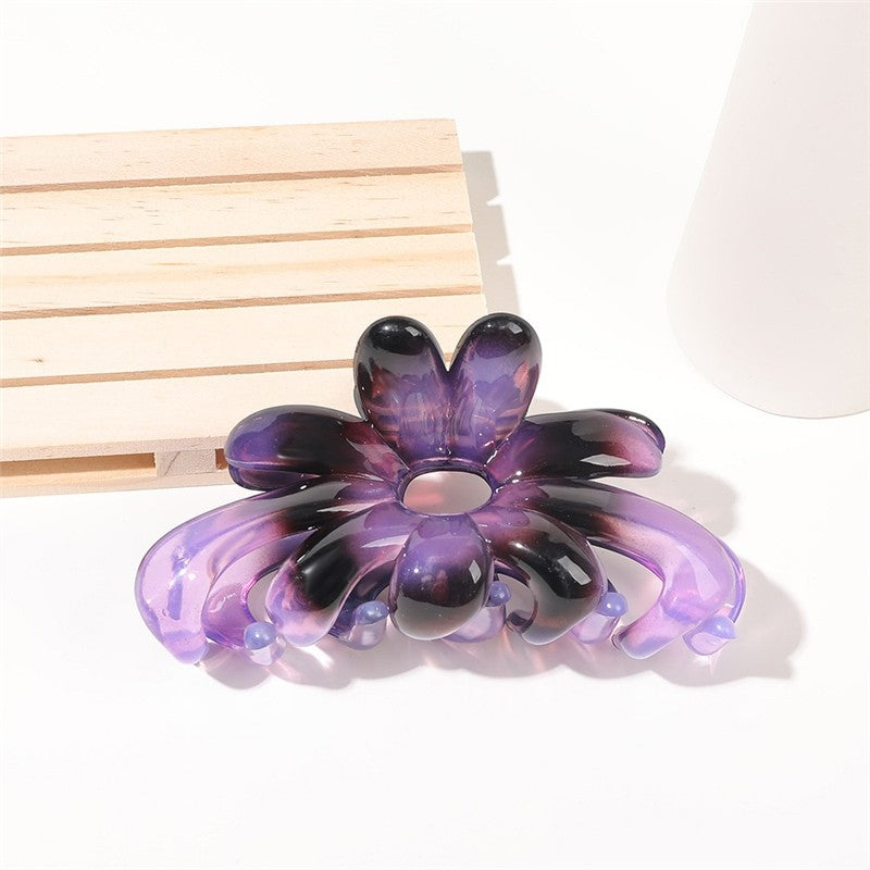 Durable Elegant Floral Hair Claw Clip