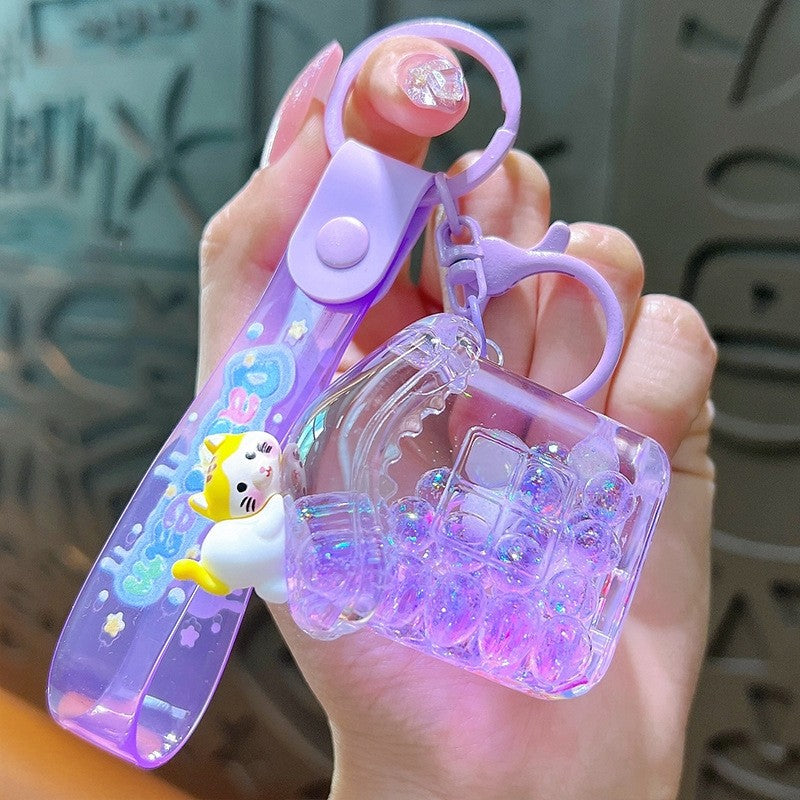 Cute Cartoon Character Keychain Pendant