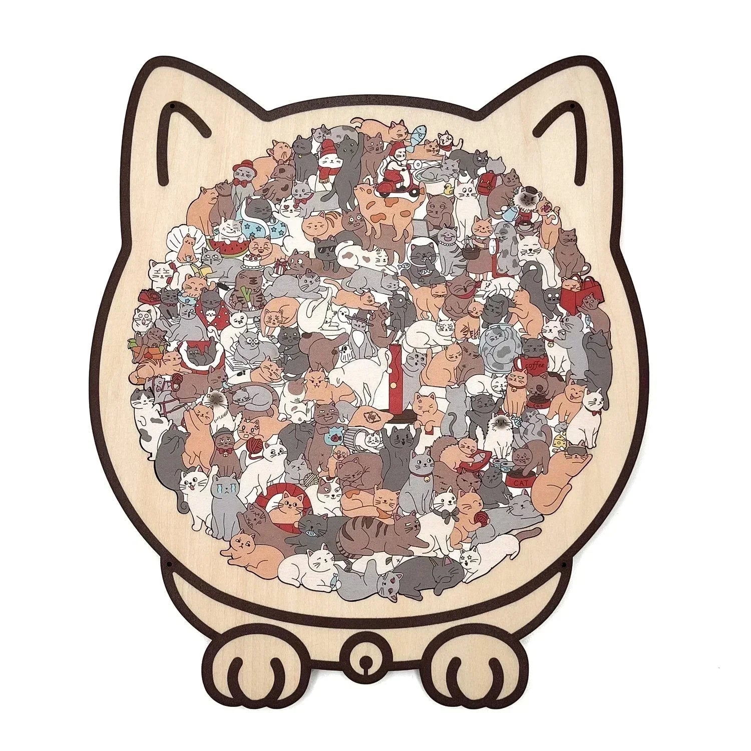 The Kitty-Clique Puzzle - A Calming Cat-Filled Challenge - 50% OFF