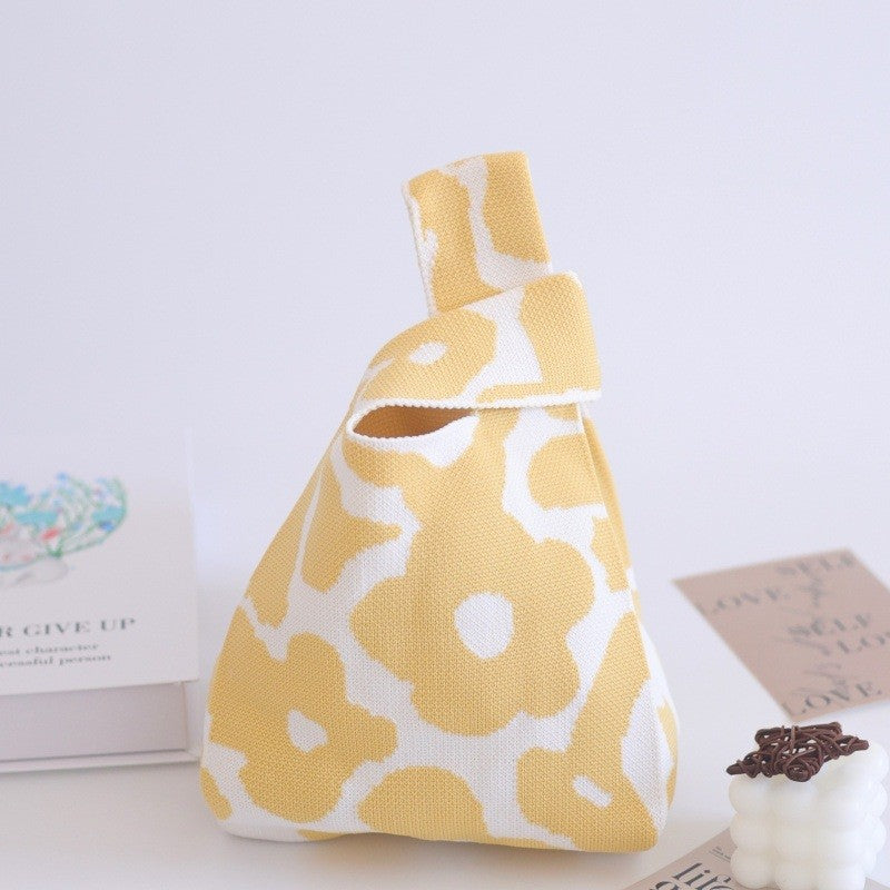 Knitted Handbag Woven Women Bag