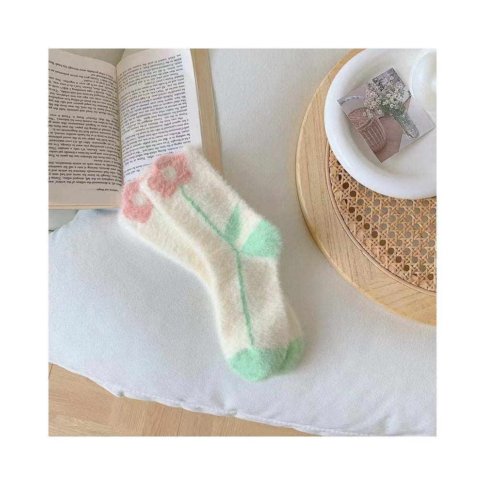 Warm Soft Fluffy Thickened Fleece Socks