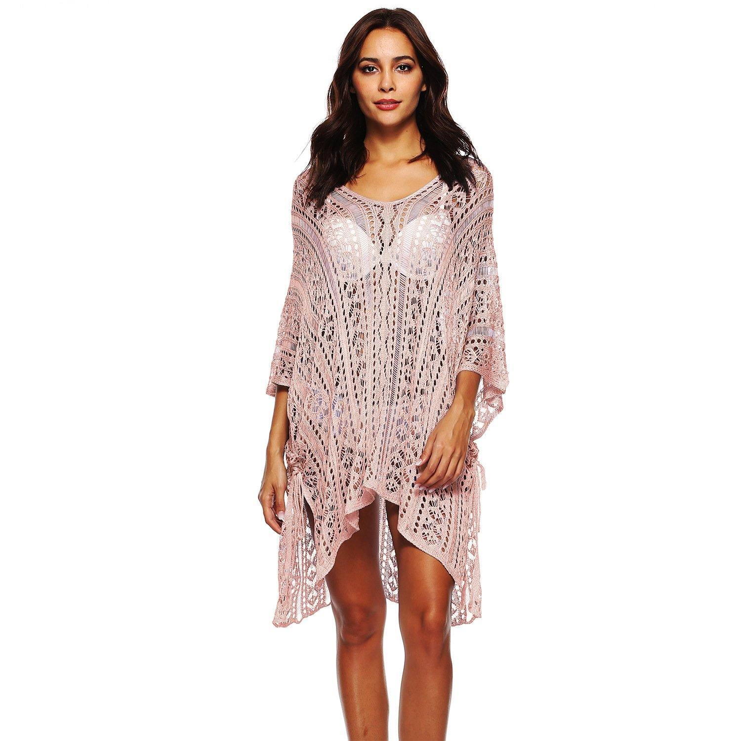 Summer Batwing Sleeves Beach Dress-STYLEGOING