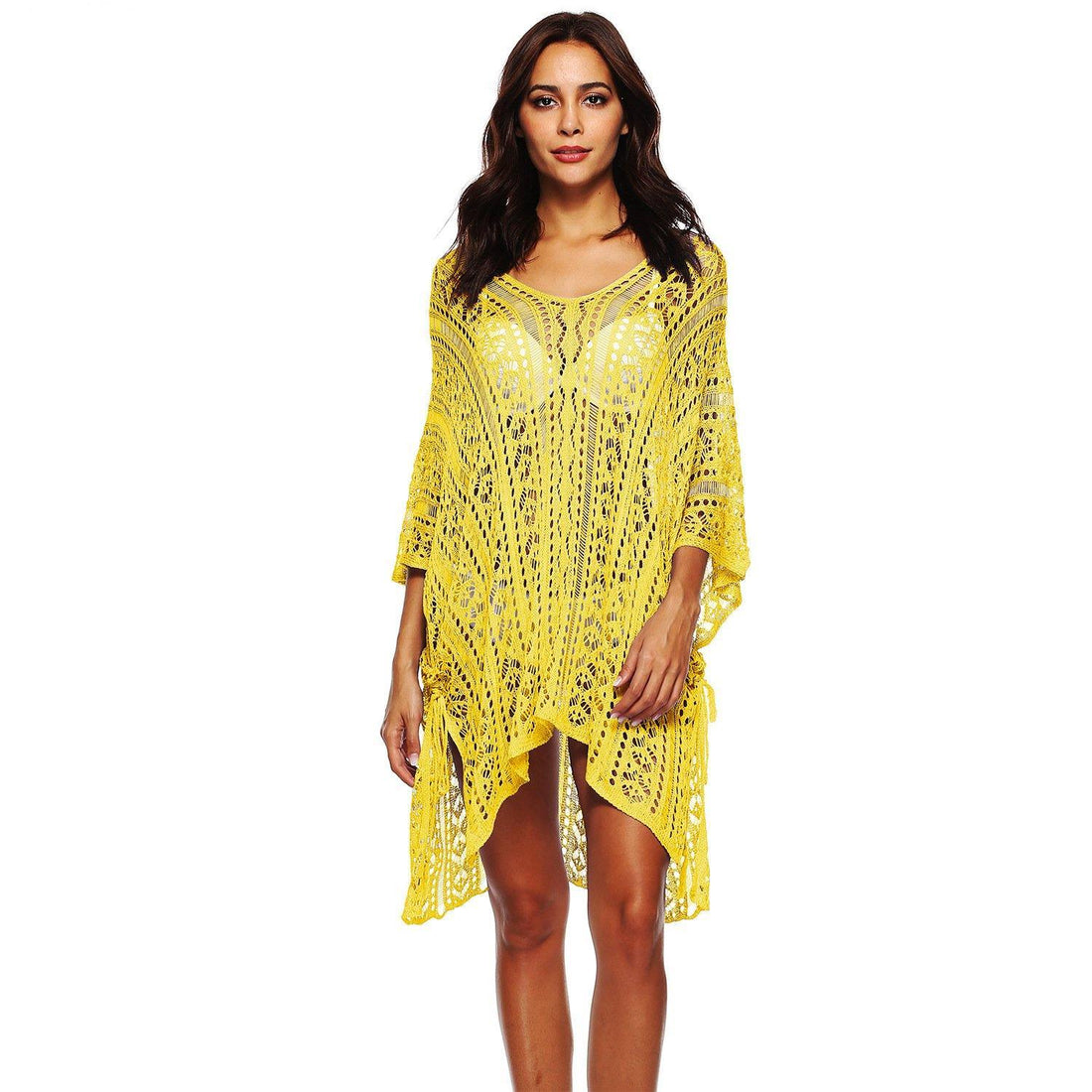 Summer Batwing Sleeves Beach Dress-STYLEGOING