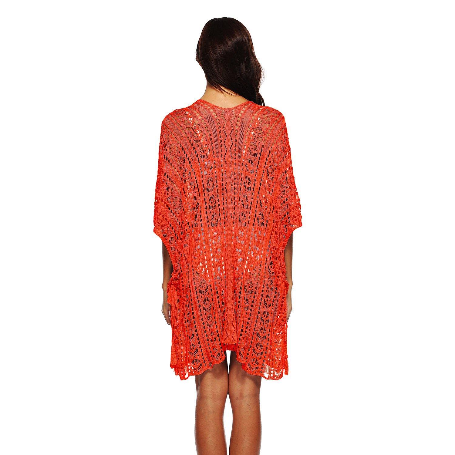 Summer Batwing Sleeves Beach Dress-STYLEGOING