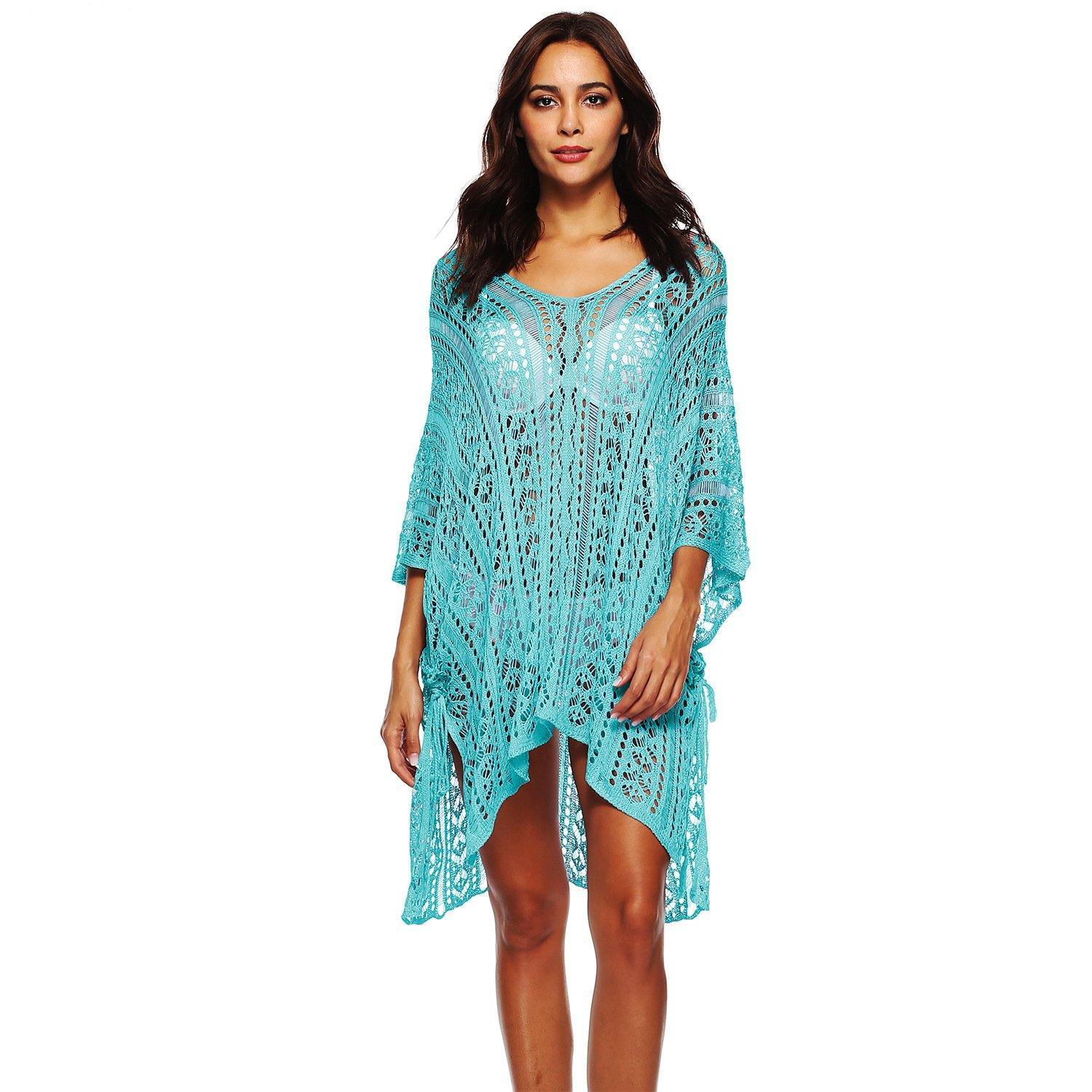 Summer Batwing Sleeves Beach Dress-STYLEGOING