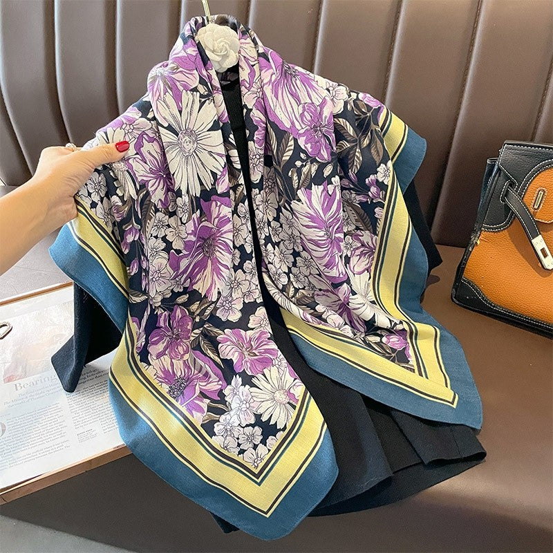 Fashion Square  Print Scarf