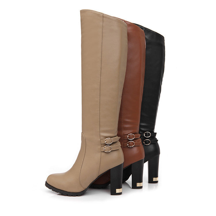 Fashion Winter Plus Sizes Knee High Boots