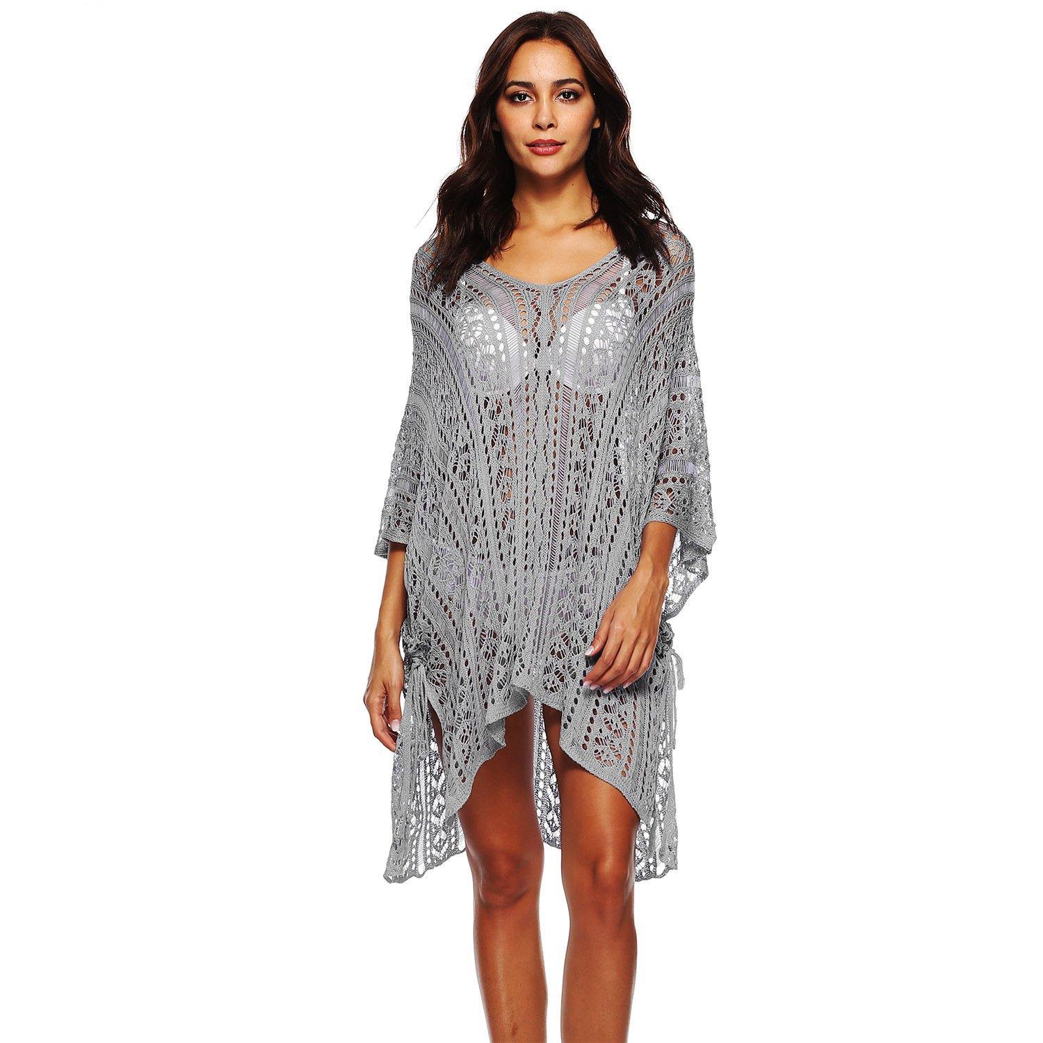 Summer Batwing Sleeves Beach Dress-STYLEGOING