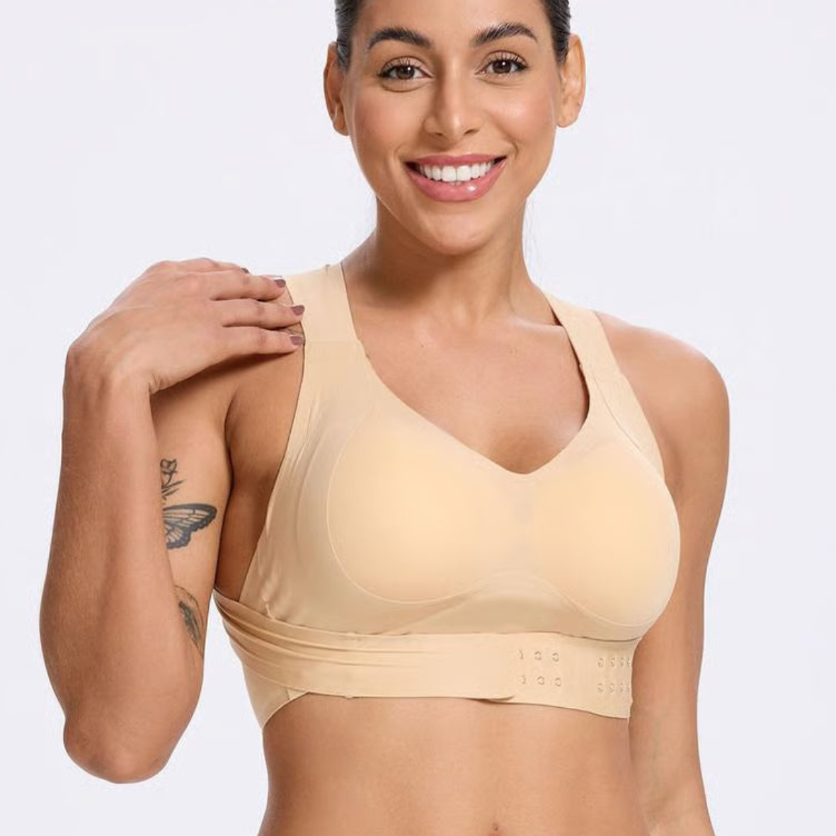 The PerfectFit Posture Bra - X-Back Support, Effortless Comfort, and Seamless Lift + 50% OFF