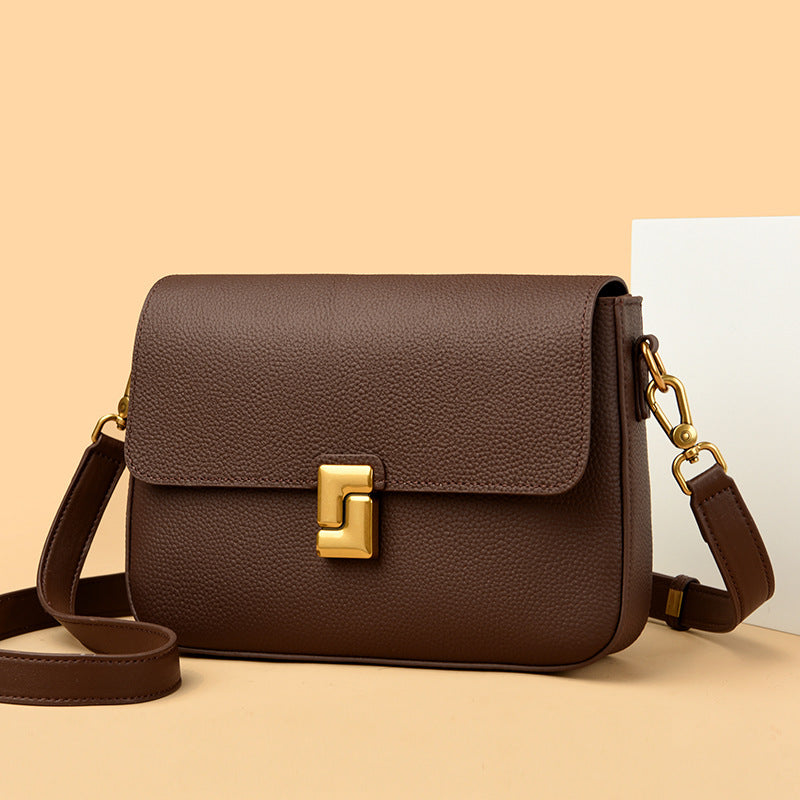 Vintage Inspired Women's Retro Shoulder Bag - Classic Leather Messenger Bags