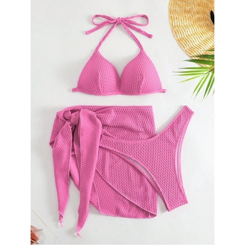 Women's Bikini Set Three-Piece Swimsuit Factory Wholesale