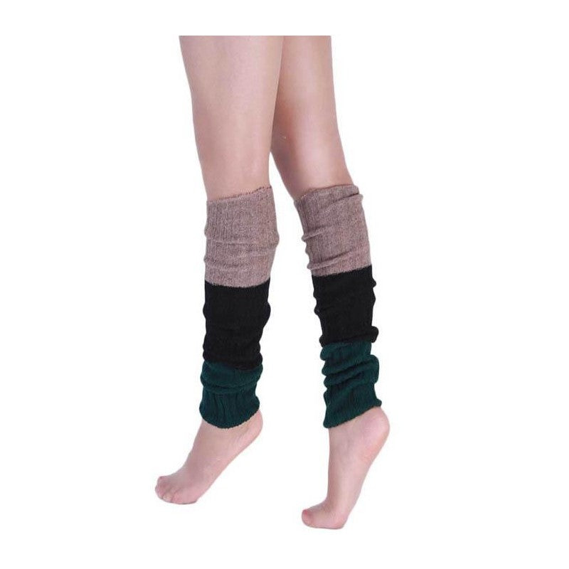 Knitted Over-The-Knee Leg Warmers In Three Colors