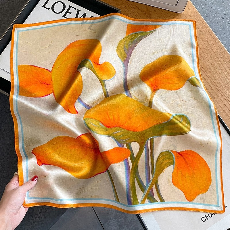 Fashion Square  Print Scarf