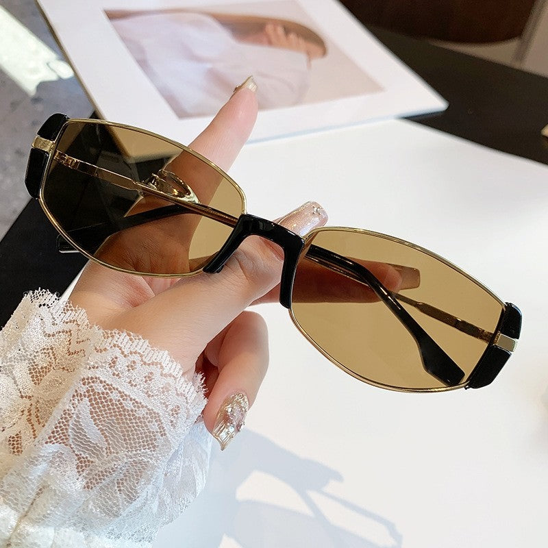 Narrow Frame Cat Eye Sunglasses Women